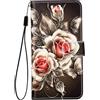 EasyShow Custodia Flip per TCL K70 5G, Pittura 3D Caso Pelle PU Portafoglio con Chiusura Magnetica e Carte Slot Case Protettiva Cover Antiurto per TCL K70 5G