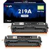 Meagiis 219A W2190 Nero Toner Compatibili con HP 219X 3302FDWG 3202DW | Compatibili con HP Color LaserJet Pro MFP 3302SDWG 3302FDNG 3302SDW 3302FDN 3202DN W2190X, Con Chip, 2 Pezzi