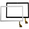 DYSDWFYG Touchscreen da 10,1 Pollici Adatto for SANNUO K102 | Tablet Pc Digitalizzatore pannello sensore capacitivo(GG1068 HL Bianco)