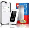 Generic Router 4G LTE Portatile WiFi 6 Sbloccato con Slot SIM,Saponetta WiFi,Hotspot Mobile 4G,300 Mbps,Fino a 12 Dispositivi,Batteria da 3000mAh,Internet Mobile per Viaggio e Smart Working