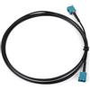 Waveshare Fakra Z-Coded Dual Female Waterproof Coaxial Cable, Compatible with GMSL1/2 Cameras