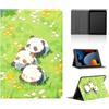 Yimctoie Tablet Cover per Samsung Galaxy Tab A 10,1 2019 SM-T510/T515, Carino Anime Modello Cover con Funzione Pelle PU Holder Flip con Ultra Sottile Antiurto Regolabile Kawaii Tablet Protezione Case, Sleep