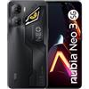 nubia Neo 3 5G Smartphone Gaming Android 15, 8+12GB RAM Dinamica + 256GB ROM, Display 6.8" FHD+ 120Hz, Camera 50MP, Smartphone Dual SIM 5G, NFC, Batteria 5200mAh, Alte Prestazioni, Shadow Black NEW