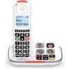 SWISSVOICE - Xtra 2355 Duo - DECT - Telefono fisso cordless per anziani con segreteria - Tasti grandi - Audio Boost - Suonerie forti - Compatibile apparecchi acustici - Blocco chiamate - 2 portatili