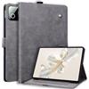 Generico DayQiQiPu Custodia per Xiaomi Pad 8 / Pad 8 Pro (11,2 Pollici) Copertura Protettiva in Pelle PU Cover Folio Portafoglio Custodia Antiurto dissipatrice con Auto Wake/Sleep, Grigio