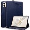 Generico DayQiQiPu Custodia per Honor MagicPad4 YLE-W09 (12,3 Pollici) Copertura Protettiva in Pelle PU Cover Folio Portafoglio Custodia Antiurto dissipatrice con Auto Wake/Sleep, Blu