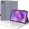 WINCHKING Cover Tastiera per Lenovo Idea Tab 11 Pollici 2025/Tab M11 con Touchpad | AZERTY Francese Bluetooth Senza Fili Staccabile Custodia Tastiera per Tablet Lenovo Idea Tab 11 con Touchpad, Viola