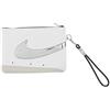 Nike Icon Blazer Large Chrome Borsa da polso White/White/Metallic Silver One Size