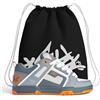 The blueskin Scarpe da Skateboard - D V S Comanche Charcoal/Grey/Orange da Ginnastica - Ammortizzate, Resistenti e Antiscivolo - Grip Elevato - Comfort Avvolgente - più Sacca