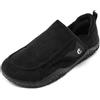 SMajong Scarpe Diabetiche Larghe Pantofole Ortopediche Donna Confortevoli | Unisex Pantofole per Diabetici con Velcro Regolabile, Soletta in Memory Foam per Anziani e Piedi Sensibili, Suola Antiscivolo