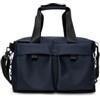 RAINS Otaru Weekend Bag Small - Borsone da viaggio impermeabile da palestra | Weekender da 33 litri con apertura a zip su tutta la lunghezza, tasche organizer interne, tasche cargo esterne