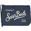 Saint Barth Mc2 Pochette Unisex Aline Corduroy S in Cotone ALI0059