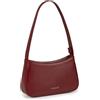 Vivisence Borsa a tracolla da donna, borsa a tracolla compatta con cerniera per uso quotidiano, borsa minimalista in ecopelle per lavoro, città e abbigliamento casual
