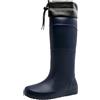 Générique Stivali Con Chiusura A Coulisse - Stivale Da Pioggia Uomo Alti All'aperto Stivali Uomo Piatti Di Spessore Stivali Gomma Elastica Leggero Scarpa Da Lavoro Antiscivolo