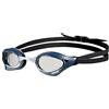 ARENA Cobra Core Swipe Occhialini Nuoto da Gara Unisex Adulto, Occhialini Piscina con Lenti Curve, Anti-Appannamento, Protezione UV, 5 Ponti Nasali Intercambiabili