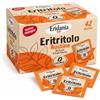 Generico Eritritolo in Bustine, Dolcificante 42 Bustine da 3 g, (126 g Totali), 0 Calorie, Senza Zuccheri