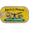 ANGELO PARODI - Filetti di Sgombro in Olio di Oliva, 10 Confezioni da 125g | Ricchi di Omega 3, Pesce Azzurro Selvaggio, Confezionati a Mano