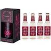 AmaGin London Dry Kit Cortese Pure Tonic - Gin 500ml con Confezione + 4 Toniche Cortese Pure Tonic - Da Distillazione Uve Corvina e Rondinella (Amarone Valpolicella DOCG) - 45% Vol - Made in Italy