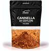 Bembo Qualità d'Autore Cannella di Ceylon Premium in Polvere Bembo 250 g | Aroma Dolce e Delicato - Ideale per Torte, Biscotti, Dessert, Tisane, Caffè, Cappuccino e Bevande Calde