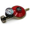 DN Autogas Parts Regolatore di bassa pressione per gas butano, 29 mbar, con manometro, 21,8 mm, connessione LH, 1,5 kg/h, per barbecue, patio, riscaldatore, roulotte, stufa da campeggio