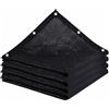 Linxor - Rete di protezione anti-foglie - 70 g/m² - Per piscine da 3 x 7 m - Nero - Diverse misure disponibili