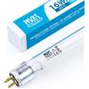 Pisces Lampadina di ricambio UV T5 da 16 W, 303 mm, lampada UVC per filtro