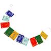 Generisch Bandiere di Preghiera Tibetane Piccole bandiere tradizionali nei colori dei | Decorazione Tibetana per Preghiere Regalo per , Adulti e Bambini,