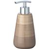 Wenko 22644100 Pottery distributore di sapone in ceramica sabbia/beige 8 x 8 x 17,5 cm (lu x la x a)