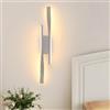 Comely Applique da Parete LED, Bianco 16W Lampada da Parete Interno LED | 1800LM Luce Bianca Calda 3000K Lampada Muro LED per Camera da Letto Soggiorno Cucina Corridoio