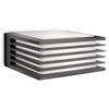 Philips Shades Applique LED da esterno, Alluminio, Grigio Antracite | Resistente a intemperie, Luce verticale, Design moderno, Durevole, Lampadina E27 venduta separatamente