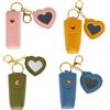 Doni Bomboniere Compleanno 12 pz Portachiave Colorato con Bottoncino E 18 Anni 40 30 Specchietto A Forma di Cuore Idee Regalo Complete Originali Economiche