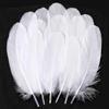 Holmgrem Piume bianche per fai da te per ali, maschere, decorazioni, 200 pezzi, 12-15 cm