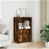 Generico Mobiletto con Ruote Rovere Fumo 55x40x91 cm in Truciolato,Buffet e credenze,853186