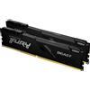Kingston FURY Beast 32GB (2x16GB) 3600MHz DDR4 CL18 Memoria Gaming Kit per