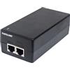 INTELLINET Iniettore Ultra PoE Gigabit, 1x60W, 802.3at/af, Nero