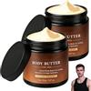 Generico Burro per il corpo ai feromoni per uomo, crema idratante e balsamo (2pcs) | profumato con serum di colonia, idratazione a lunga durata, fragranza maschile seducente, texture non untuosa
