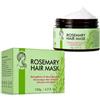 NayMa Beauty Maschera per capelli con rosmarino, biotina e aloe vera, idratazione intensa per capelli secchi e danneggiati, 120 g