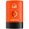 TAFT Maxx Power Black Taffeta Gel per capelli, confezione da 6 (6 x 300 ml)
