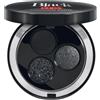 Pupa Black Eyeshadow Palette 3 Ombretti Multifinish 001