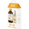 Equilibra Beauty Routine Corpo Nutriente Elasticizzante, Cofanetto | Contiene Olio di Mandorle Puro 100% di origine Naturale Spremitura a Freddo e Acqua Corpo Profumata