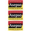 Elysee Star Asepso - Sapone antisettico originale, 80 g, 3 barrette