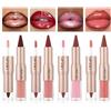 PIPABD 4 Pezzi Lip Combo,Lip Combo Labbra,Alta Resa Cromatica,Impermeabile e Duraturo,Si Adatta a Diversi Tipi di Trucco(A)