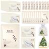 Ourdort 60 Pezzi Riso Skin Care Set, Maschere Viso Regalo Natale | include Maschera e Maschera per le Labbra, Patch Occhi, Crema Mani, Mini Size da Viaggio Prodotti Skincare per Ragazze