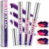 TULAMORIY Set 3 Pezzi Tinta Labbra Peel Off Matte Impermeabile, Matita Contorno Labbra Effetto Tatuaggio Lunga Durata, Rossetto a Strappo Asciugatura Rapida Alta Pigmentazione Senza Sbavature