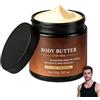 Generico Burro per il corpo ai feromoni per uomo, crema idratante e balsamo (1pcs) | profumato con serum di colonia, idratazione a lunga durata, fragranza maschile seducente, texture non untuosa