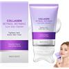 LBMOUD 1 PCS Idratante per il viso con Gua Sha, Lozione anti-età al collagene per viso e corpo per rassodare il collo, levigare le rughe, rassodare e idratare.
