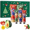 Pakfung Set Regalo Crema Mani e Lozione Corpo Natalizia, 2x100ml Lozione Corpo & 3x30ml Crema Mani, Idratazione per Pelle Secca, Confezione Regalo Portatile per Donna e Uomo