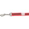 Julius-K9 Color & Gray Super Presa Guinzaglio Con Manico, 14 mm x 2 m, Rosso