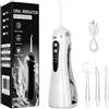 Pruojhw Idropulsore elettrico per denti Macchina pulitore cordless apparecchio | Idropulsore Dentale Ricaricabile per casa, stanza doccia, piano di lavoro, bagno, appartamento, dormitorio, hot