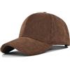 GIVBRO Berretto da baseball in velluto a coste cappello invernale caldo cappello classico vintage unisex papà berretto sportivo regolabile per uomo donna all'aperto